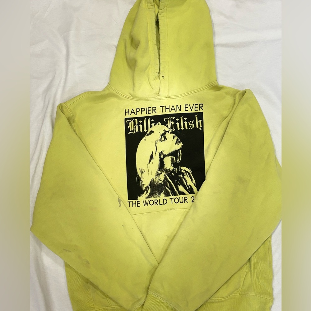 Neon Cities List Pullover Billie Eilish Sweatshirt